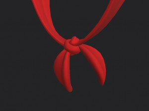 bandanna headdress 3D 모델