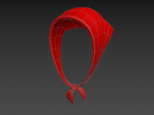 bandanna headdress 3D 모델