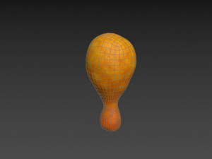 fried chicken Modèle 3D