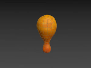 fried chicken 3D Model