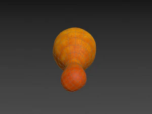 fried chicken 3D Model