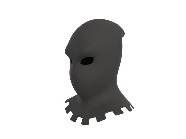 executioner mask Modèle 3D .c4d .max .obj .3ds .fbx .stl .blend 