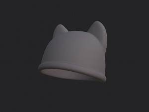 cat hat Modelo 3D