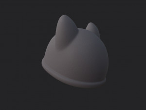 cat hat Modelo 3D