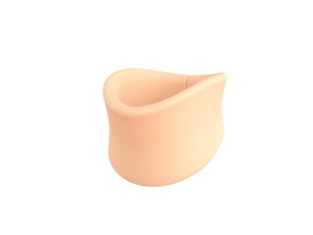 soft collar Modelo 3D .c4d .max .obj .3ds .fbx .stl .blend 