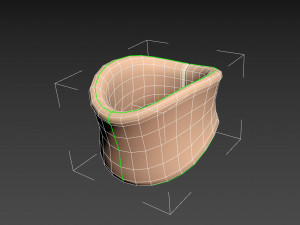 soft collar Modelo 3D