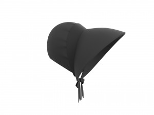 bonnet hat 3D 模型