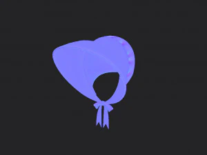 bonnet hat 3D Model