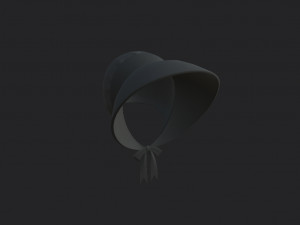 bonnet hat 3D 模型