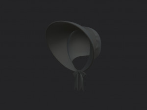 bonnet hat 3D 模型