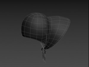 bonnet hat 3D 模型