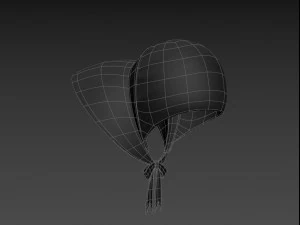 bonnet hat 3D Model