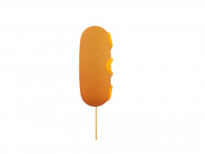 corn dog 3D Модель