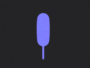 corn dog 3D Model