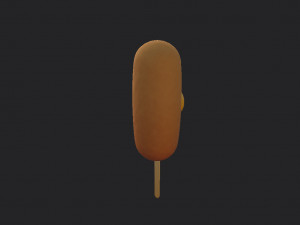 corn dog 3D Модель
