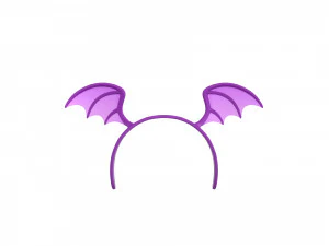 bat wing headband 3D Model