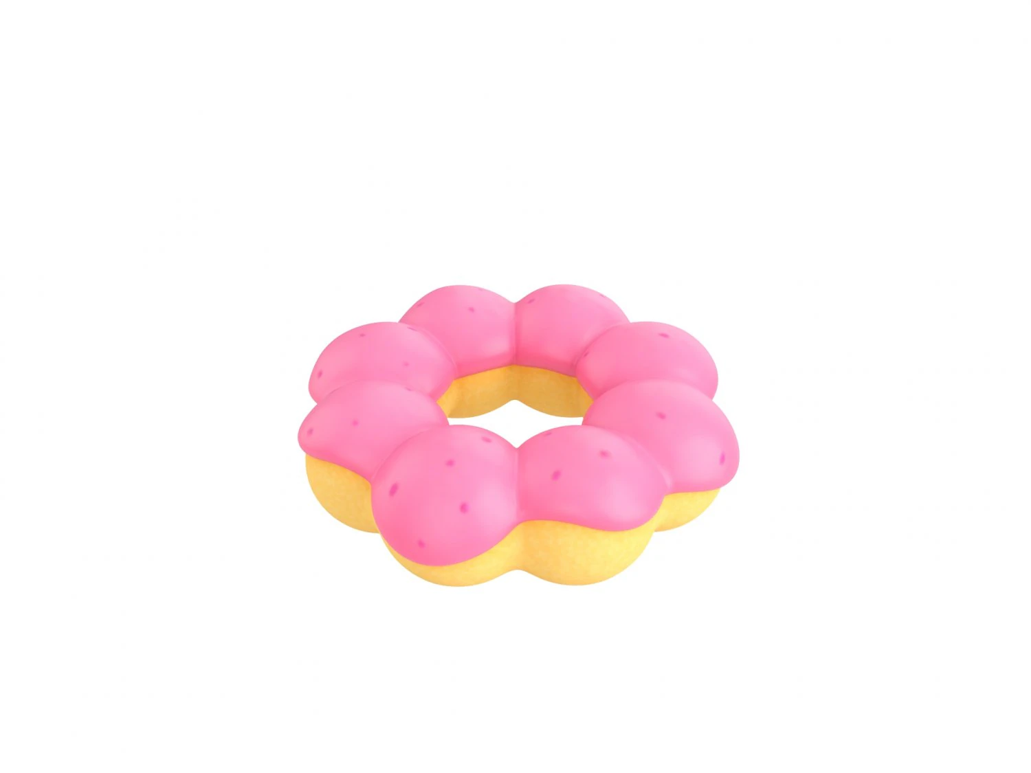 ring shaped donut 3D Model .c4d .max .obj .3ds .fbx .stl .blend 