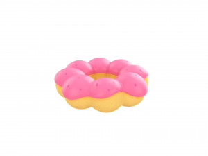 ring shaped donut Model 3D