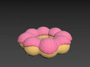 ring shaped donut 3D Model