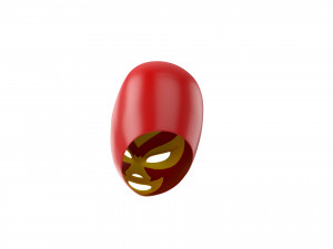 wrestling mask 3D Model