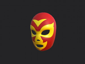 wrestling mask 3D Model