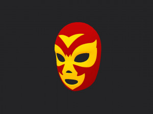 wrestling mask 3D Model