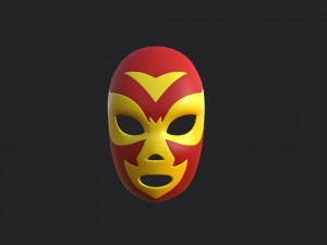 wrestling mask 3D Model