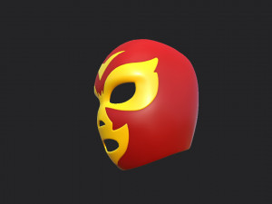 wrestling mask 3D Model