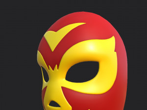 wrestling mask 3D Model