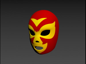 wrestling mask 3D Model