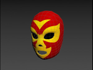 wrestling mask 3D Model