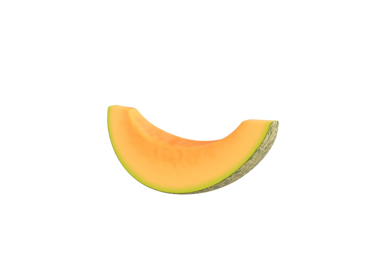 sliced melon 3D Model .c4d .max .obj .3ds .fbx .stl .blend 