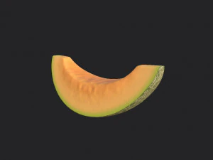 sliced melon 3D Model
