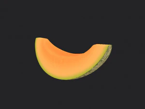 sliced melon 3D Model
