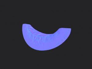 sliced melon 3D Model