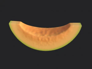 sliced melon 3D Model