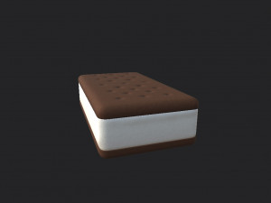ice cream sandwich 3Dモデル