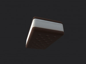 ice cream sandwich 3Dモデル
