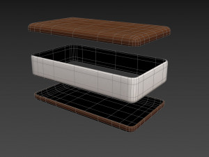ice cream sandwich 3Dモデル