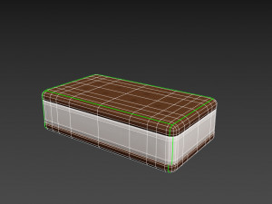 ice cream sandwich 3Dモデル