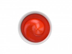 ketchup bowl Model 3D