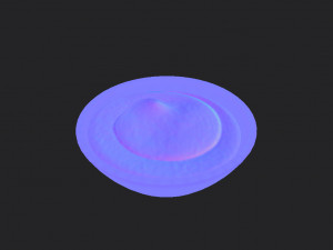 ketchup bowl Model 3D