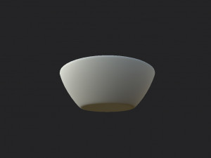 ketchup bowl Model 3D