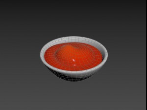 ketchup bowl Model 3D