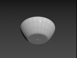 ketchup bowl Model 3D