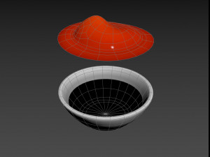 ketchup bowl Model 3D