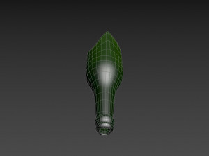 broken bottle 3D Model