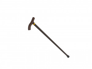 walking stick 3D Model
