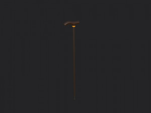 walking stick 3D Модель
