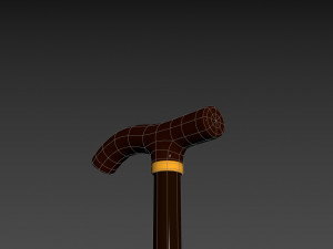 walking stick 3D Модель